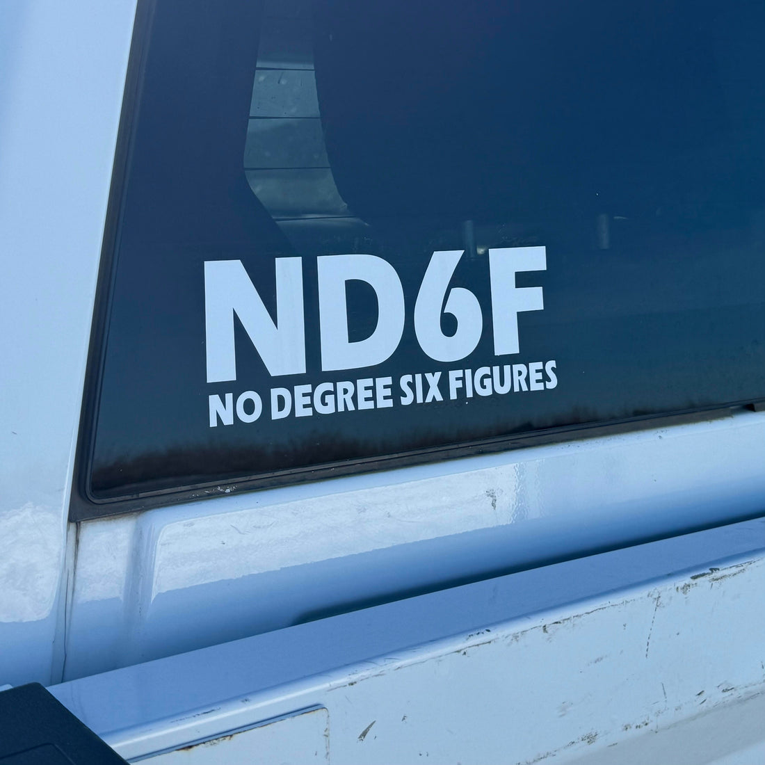 ND6F Vinyl Car Decal
