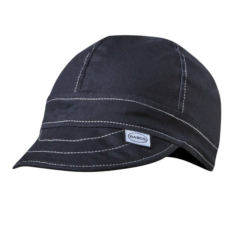 Load image into Gallery viewer, Rasco Black Welding Cap, 6 Panel, Low Crown, Reversible SIDE
