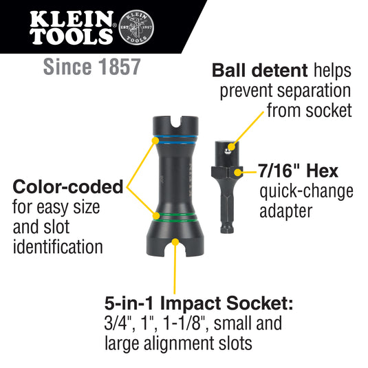 5-in-1 Mini Impact Socket