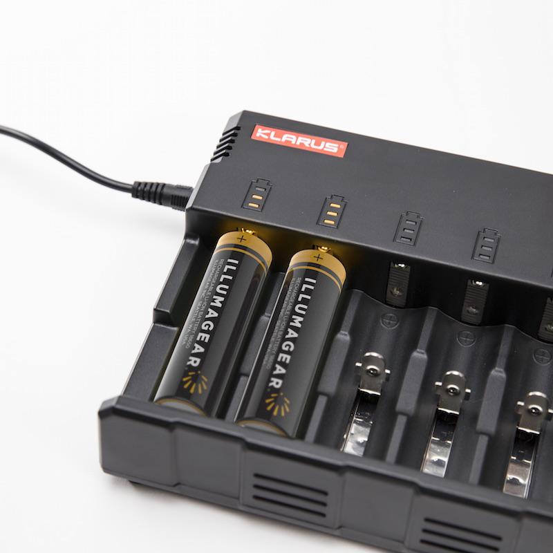 Load image into Gallery viewer, Halo 8-bay Universal Battery Charger - (KLGC-01B-01)
