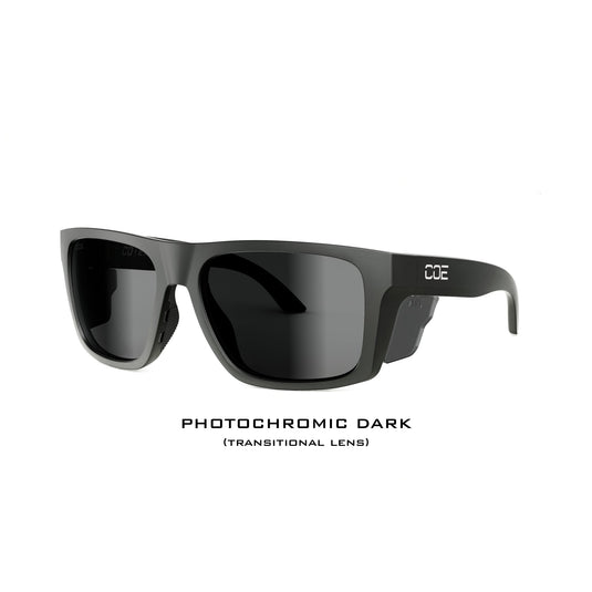 Outrigger Z87+ Matte Black Photochromic