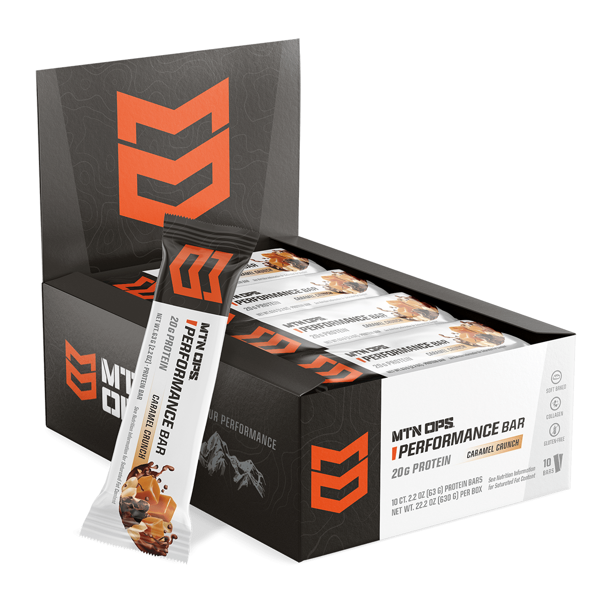 PERFORMANCE BARS - Conquer Caramel Crunch