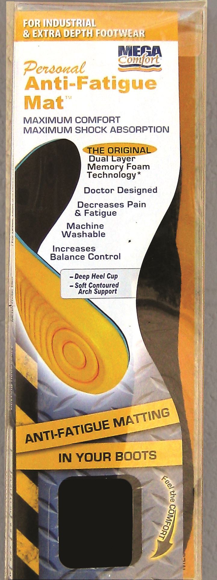 Anti Fatigue Memory Foam Inserts