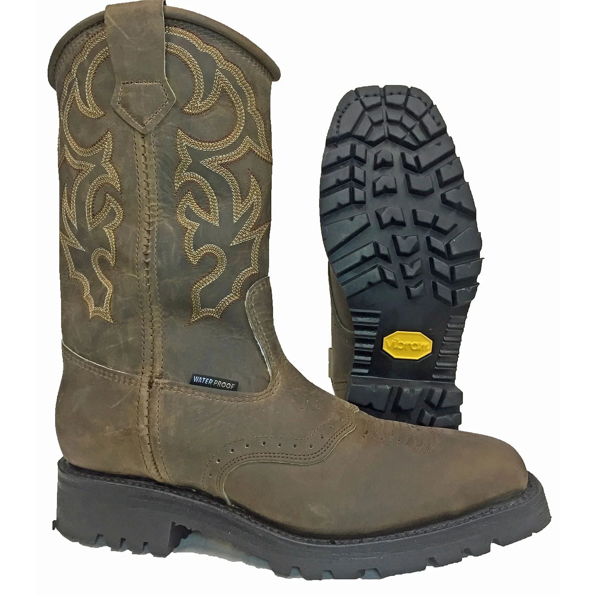 Boot Toe Line Hoffman Rancher Plain Toe Line Boot