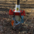 Pole Twister utility pole removal tool in use - view 4