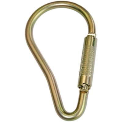 Load image into Gallery viewer, Large Size Steel Carabiner - ANSI Rated Gate
