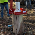 Pole Twister utility pole removal tool in use - view 3