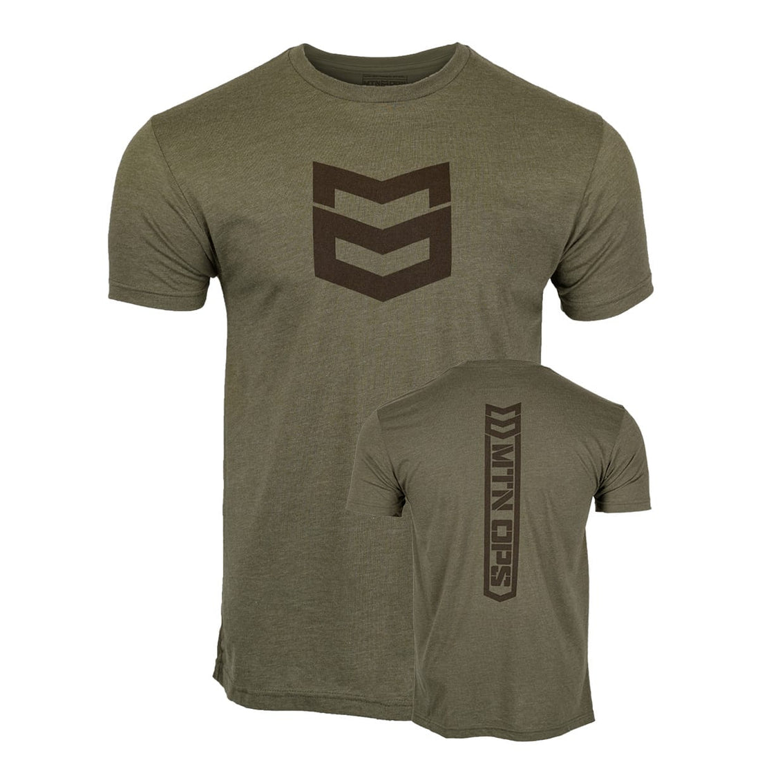 STACKED TEE - Black / XXL