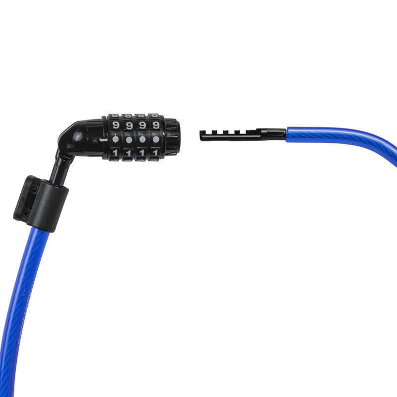 Load image into Gallery viewer, DocksLocks® Bike and Scooter Straight Security Cable Lock with Resettable Combination and Mounting Bracket (2&#39; or 4&#39;)
