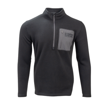SUMMIT FLEECE 1/4 ZIP PULLOVER - Black / XXL