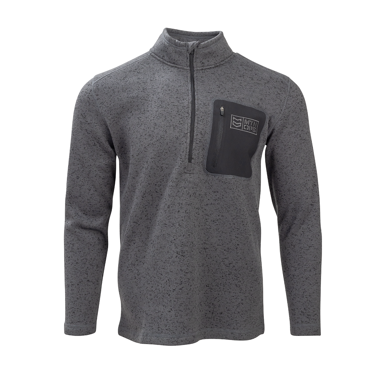 SUMMIT FLEECE 1/4 ZIP PULLOVER - Charcoal / XXL