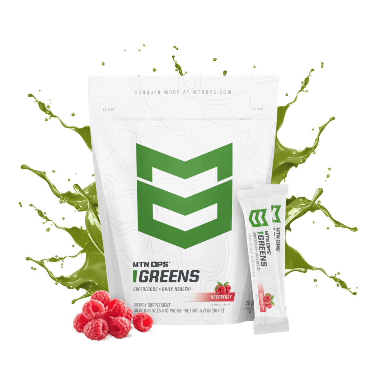 SUPER GREENS - Raspberry