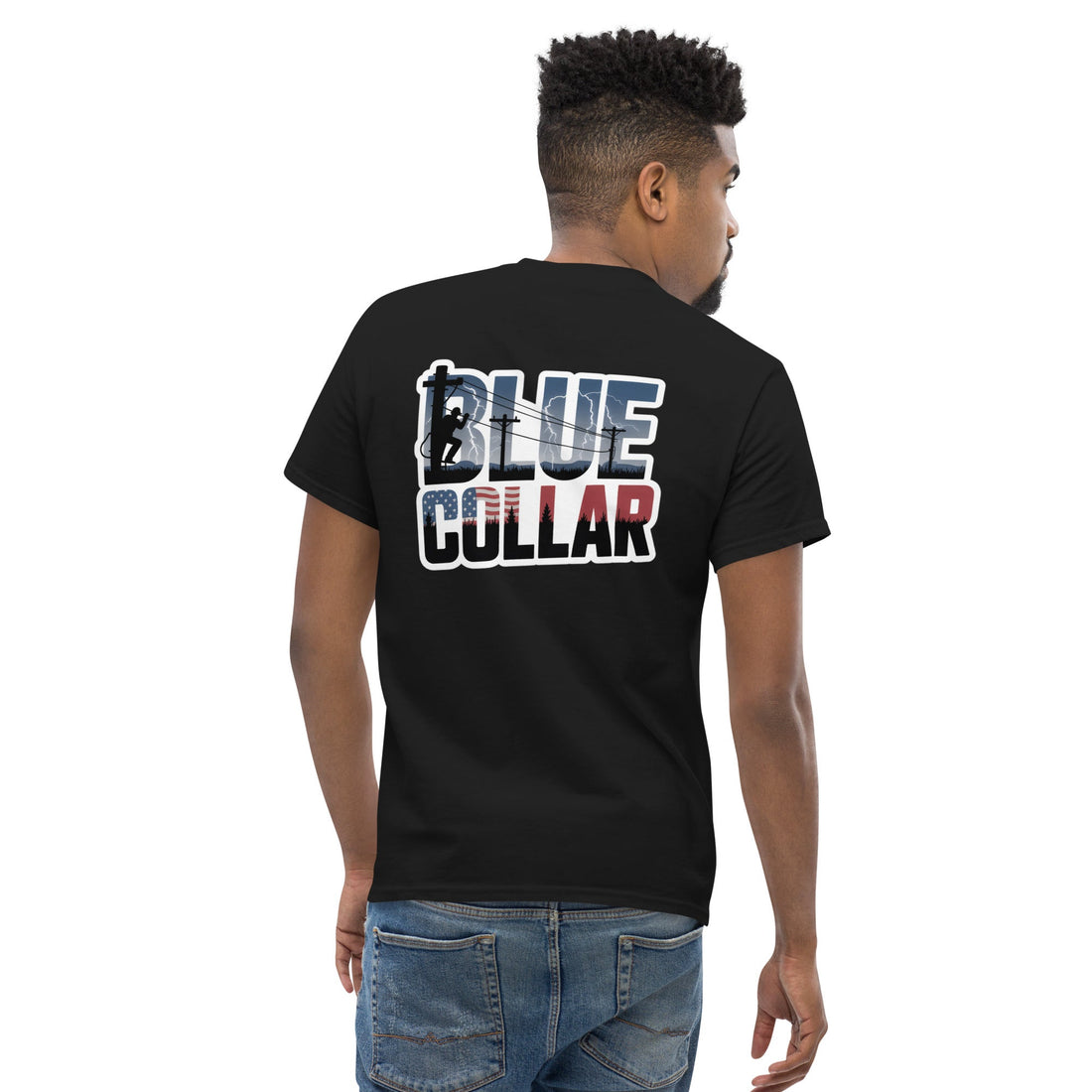 Lineman T-Shirt – Short Sleeve Union Tee | Rustic Voltage Co.