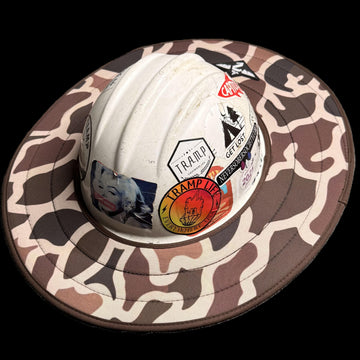 Duck Camo Dual Hard Hat Sun Shade
