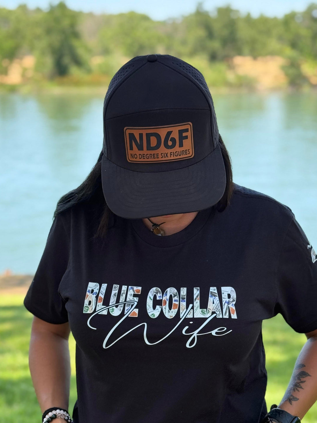 Blue Collar Wife Money Tee