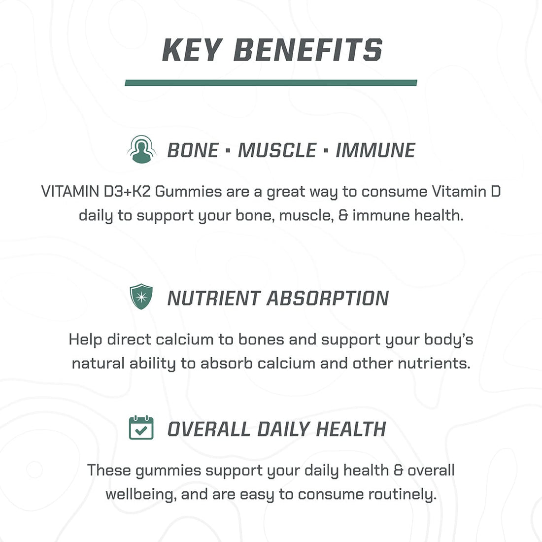 VITAMIN D3+K2 GUMMIES