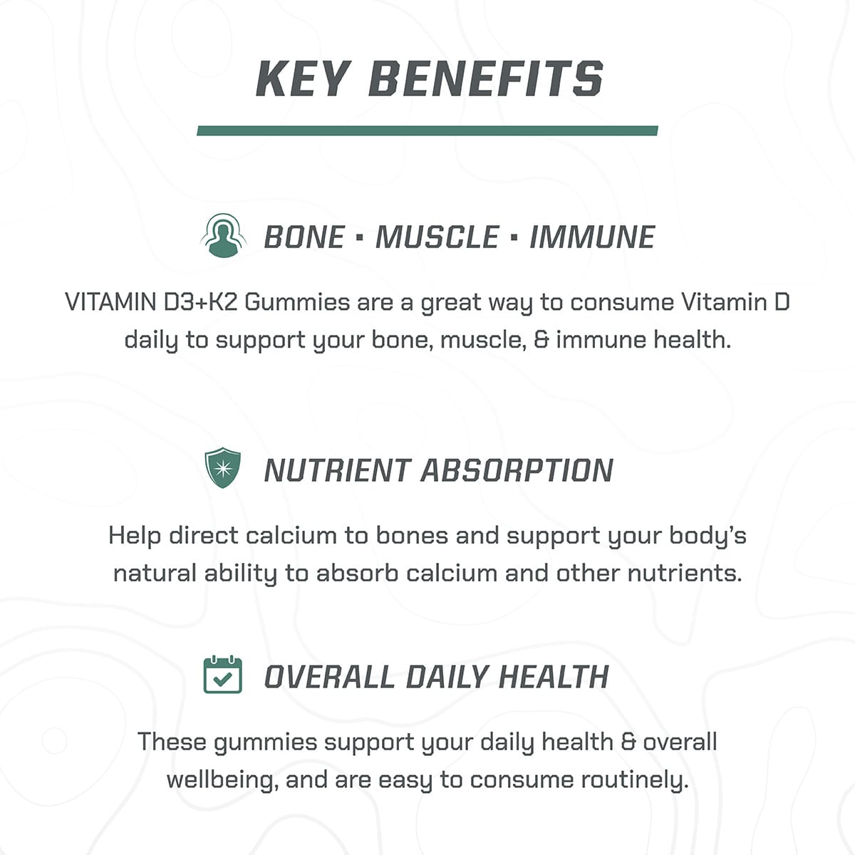 VITAMIN D3+K2 GUMMIES