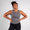 WOMEN'S CHARM TANK TOP - Gray / XXL