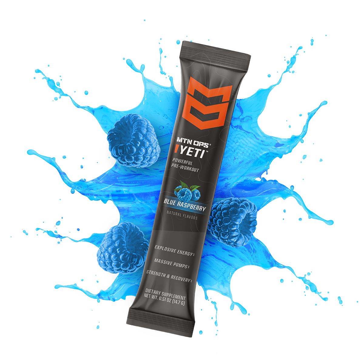 YETI SAMPLER - Blue Raspberry