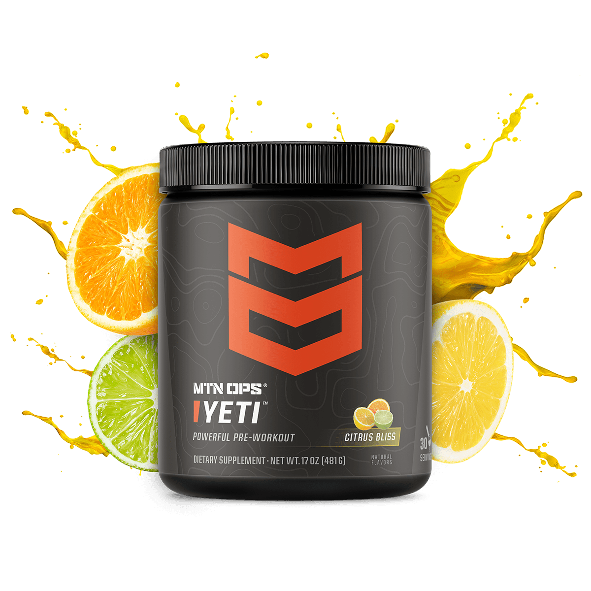 YETI - Citrus Bliss / Tub - 30 Servings
