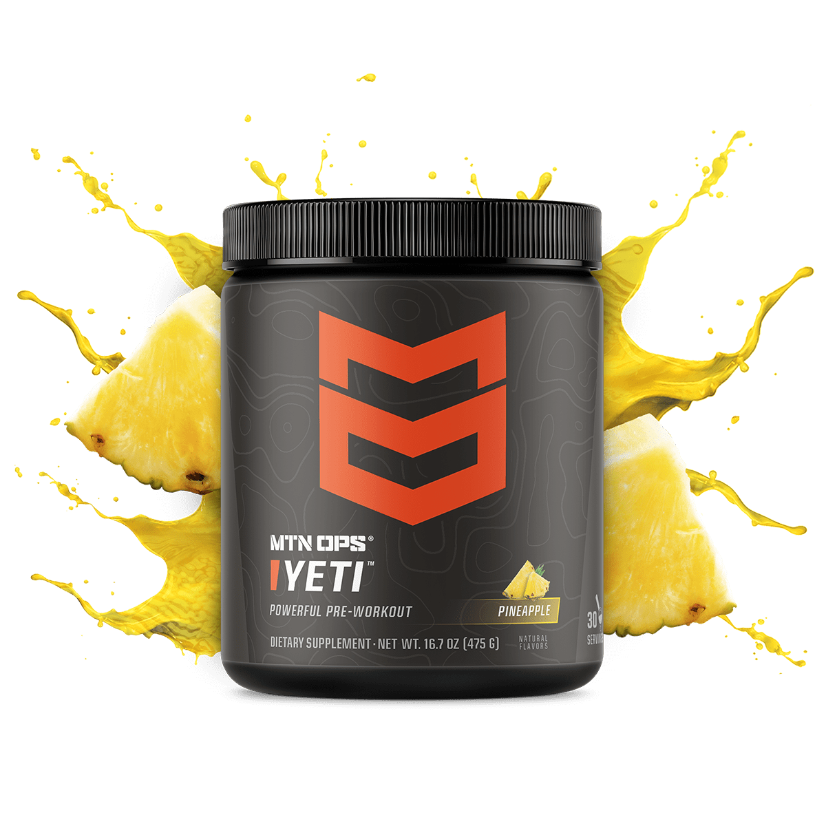 YETI - Pineapple / Tub - 30 Servings