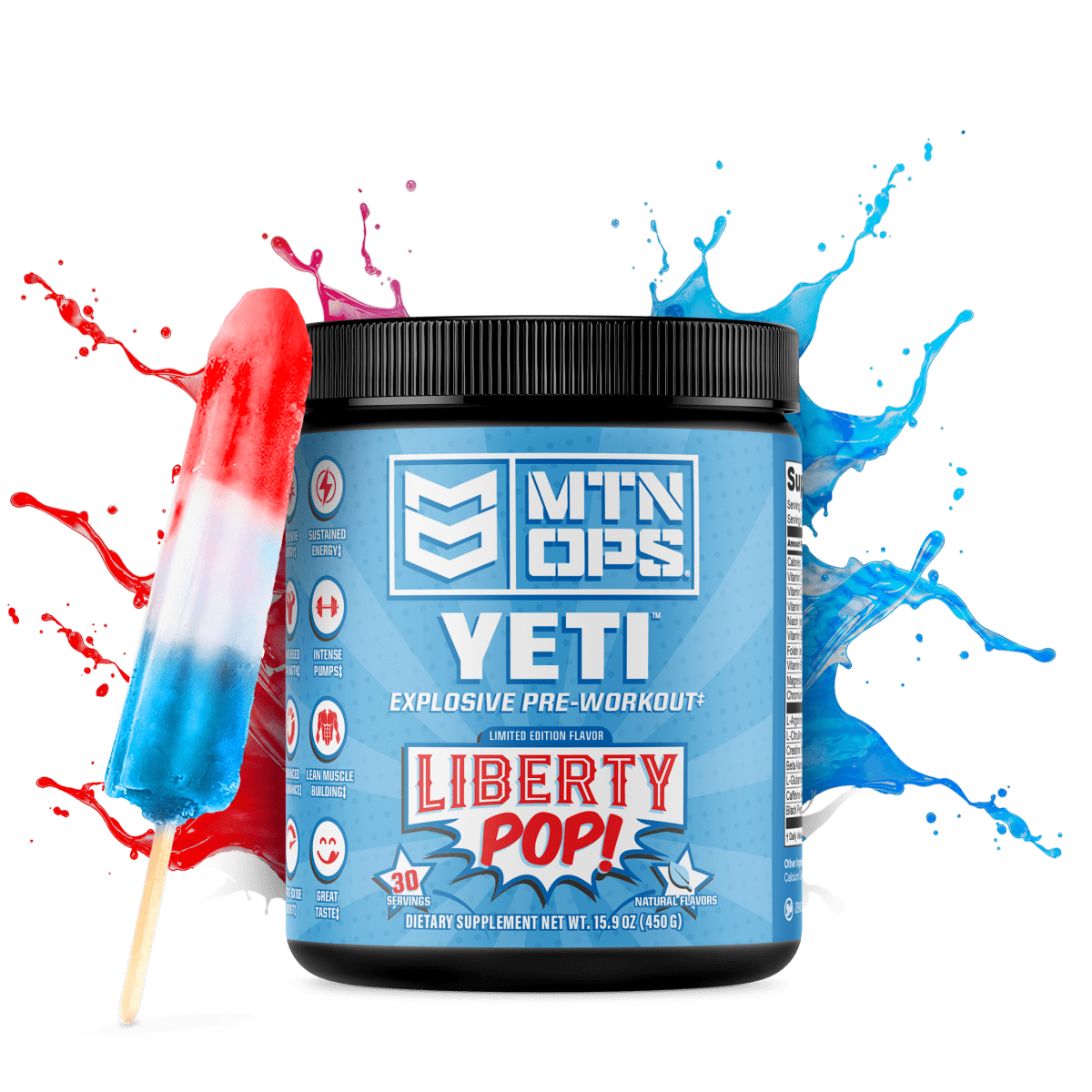 YETI - Liberty Pop / Tub - 30 Servings