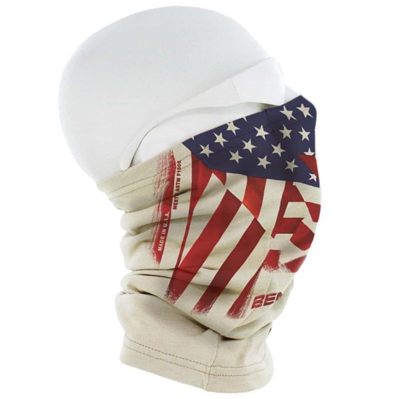 Load image into Gallery viewer, American Flag Beige FR CAT 1 Face Gaiter
