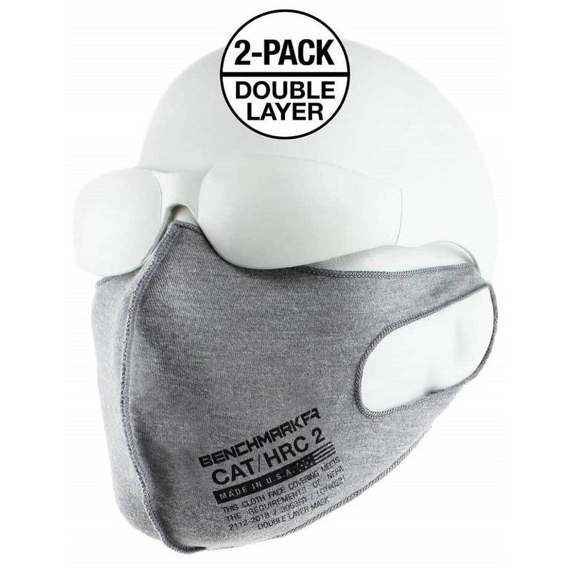 Load image into Gallery viewer, Double Layer CAT 2 FR Face Mask &quot;Ninja Style&quot; (2-Pack)
